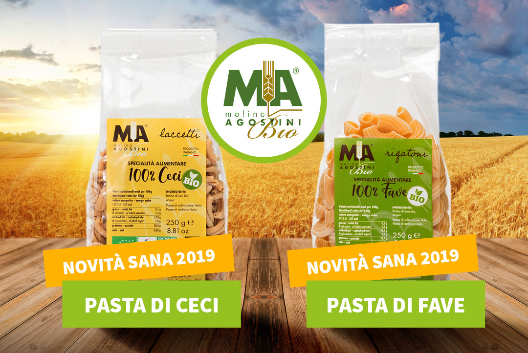 Pasta di Legumi BIO - Molino Agostini